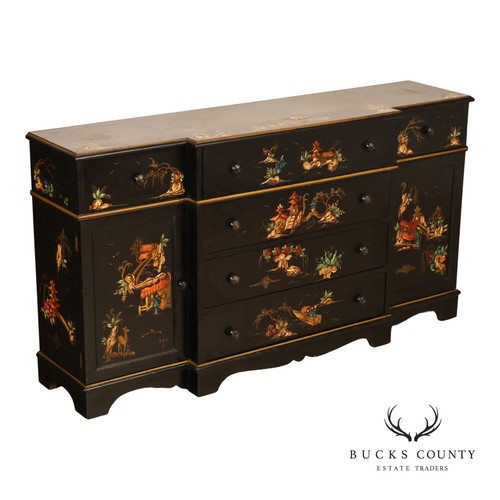 Chinoiserie style black - style,